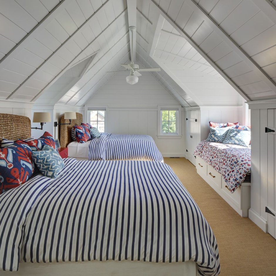 House design with attic room