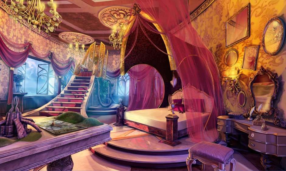 Fantasy inn room