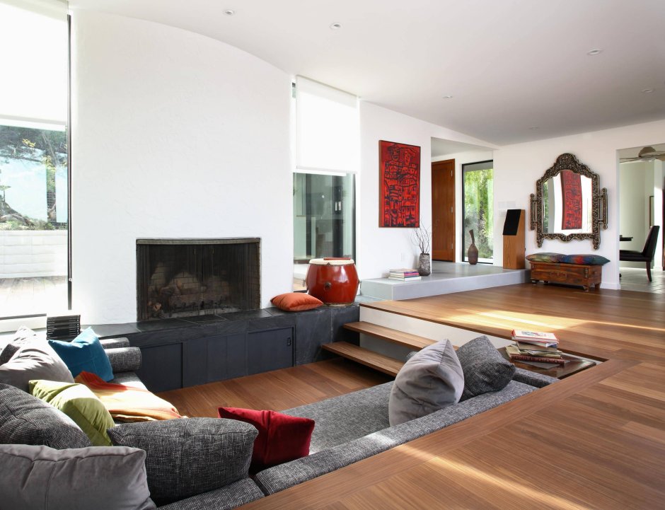 Sunken living room dimensions