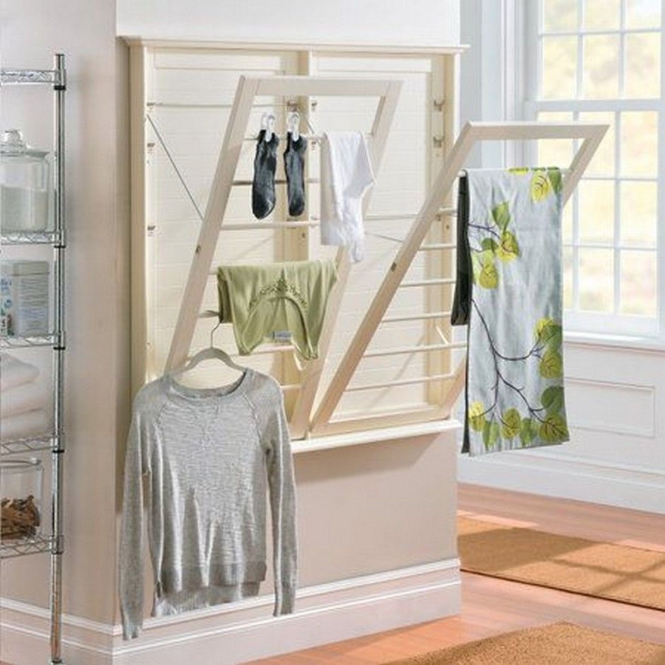 Clothes drying room design