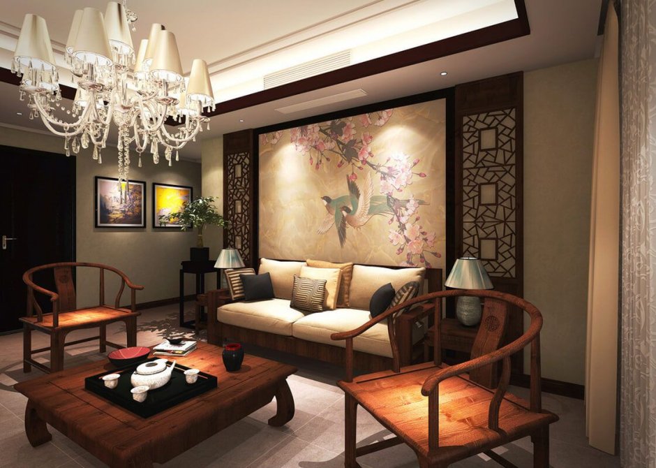 Chinese living room design