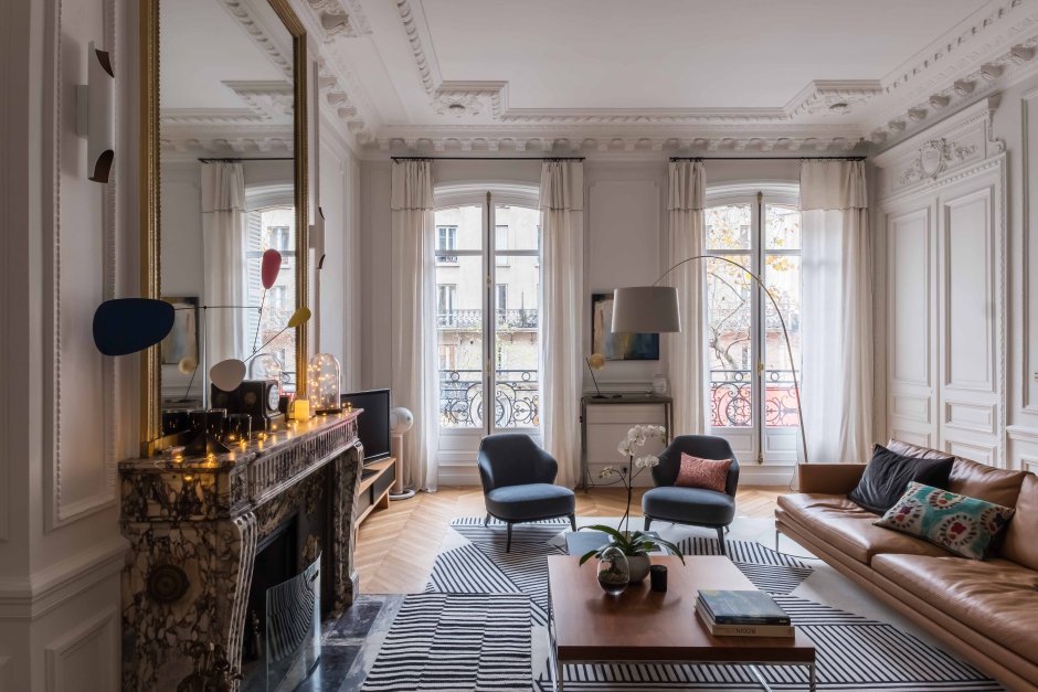 French chic living room