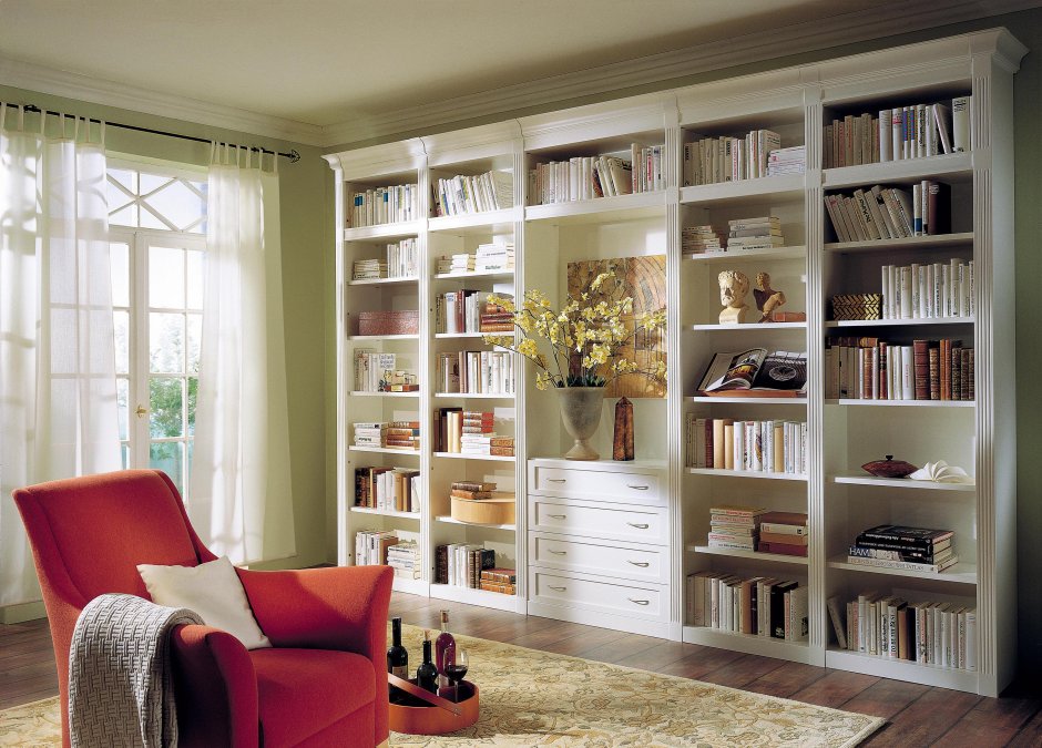 Bookcase designs for living room