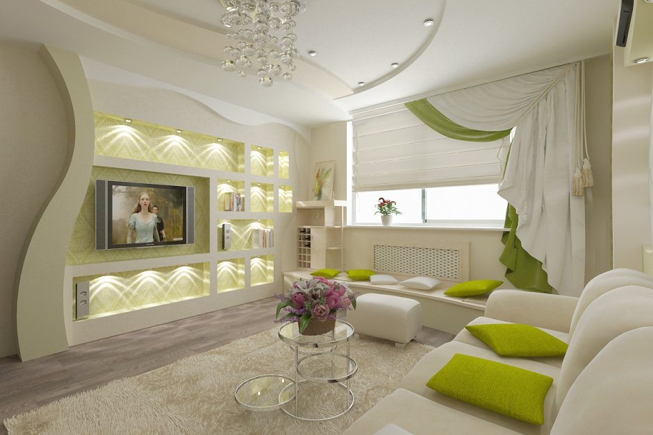 Best gypsum design for living room