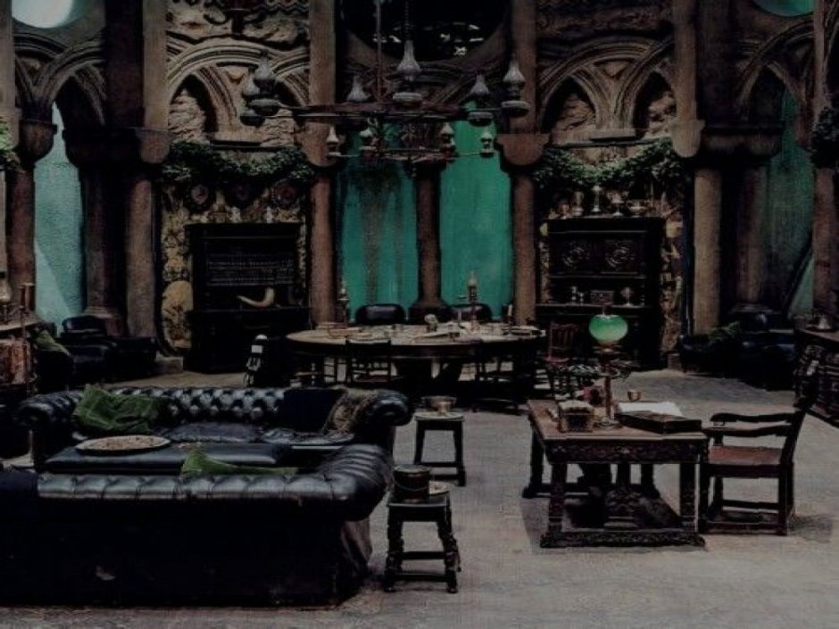 Gothic throne room