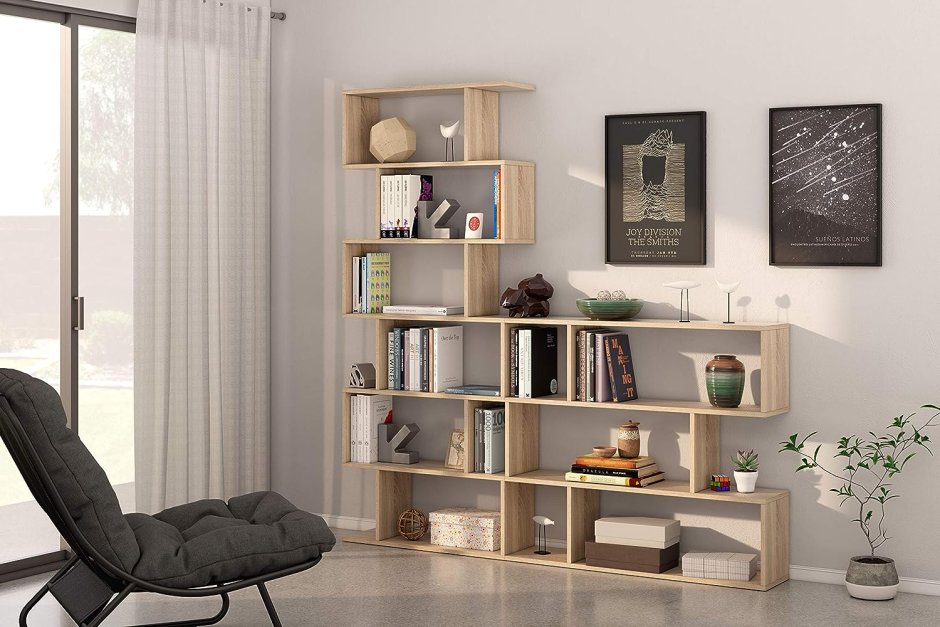 Side shelf for living room
