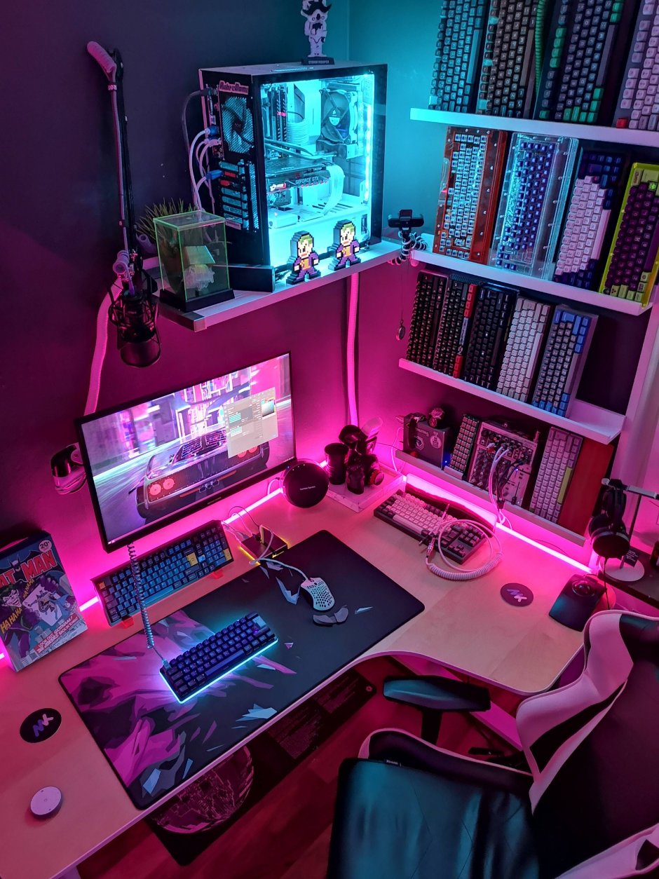 Perfect gaming room