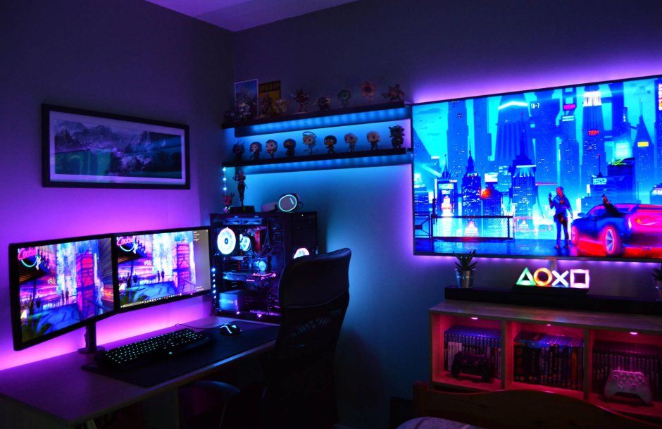Perfect gaming room - 78 photo