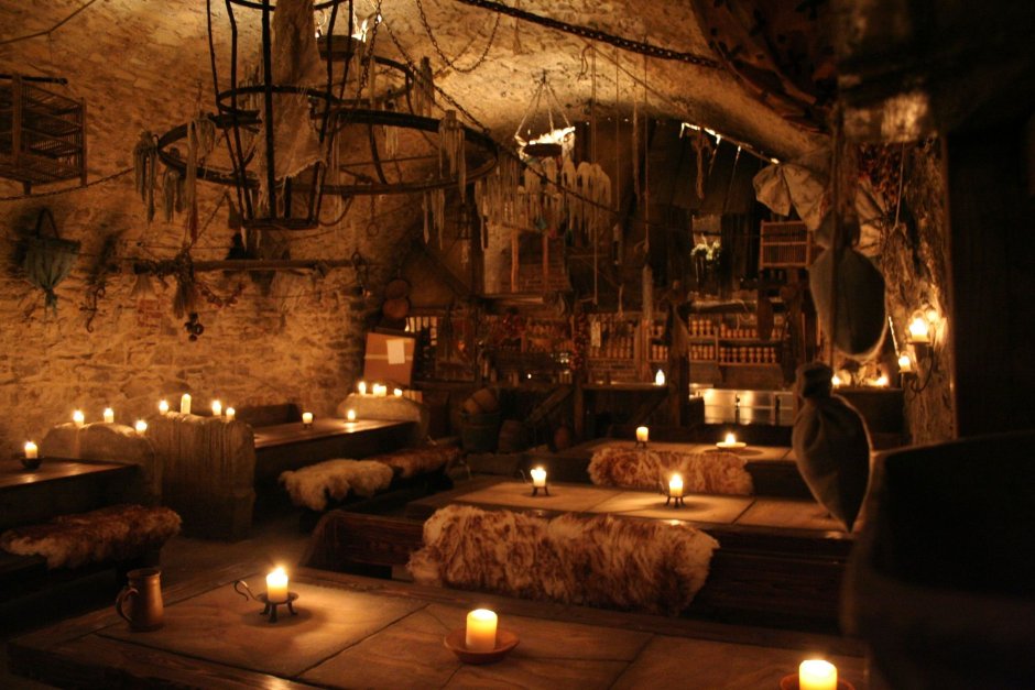 Medieval inn room
