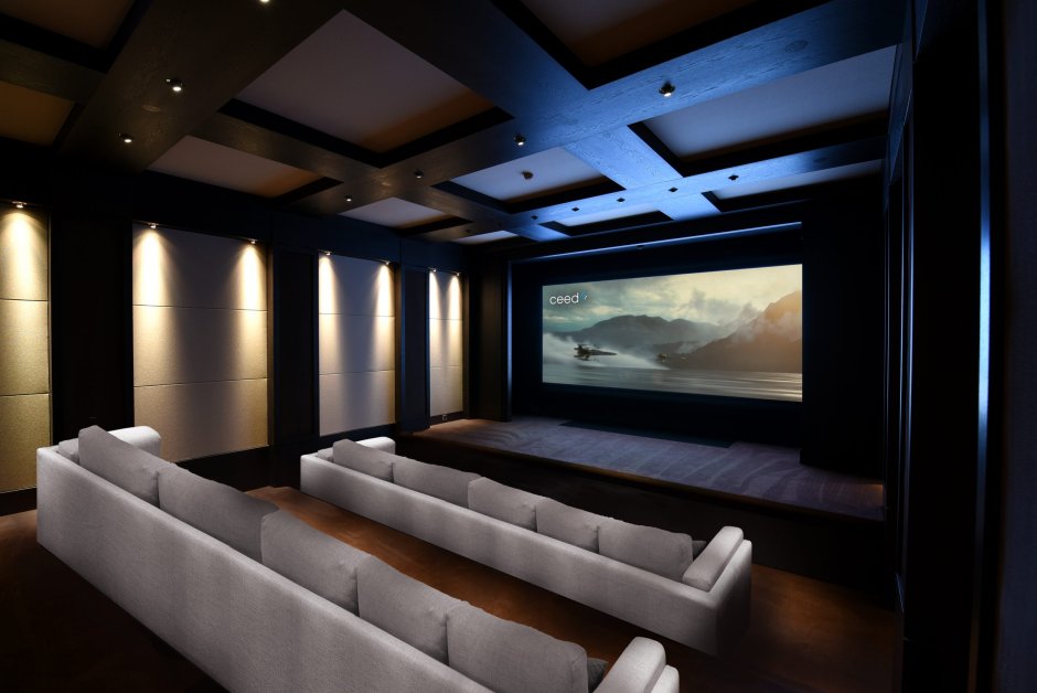 Mini cinema room
