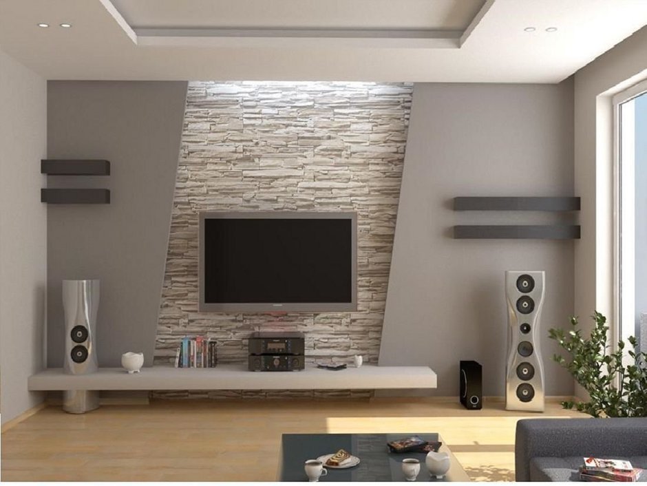Tv wall decoration for living room