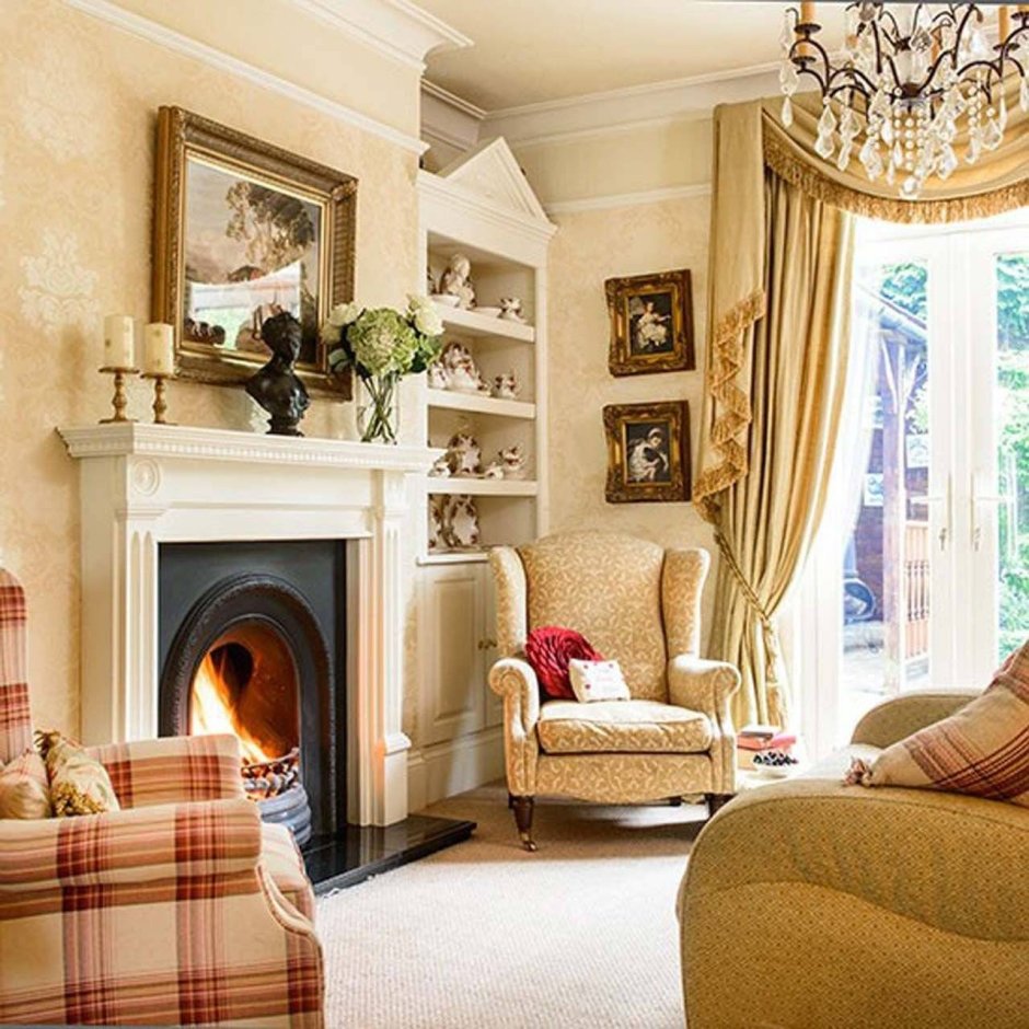 British style living room