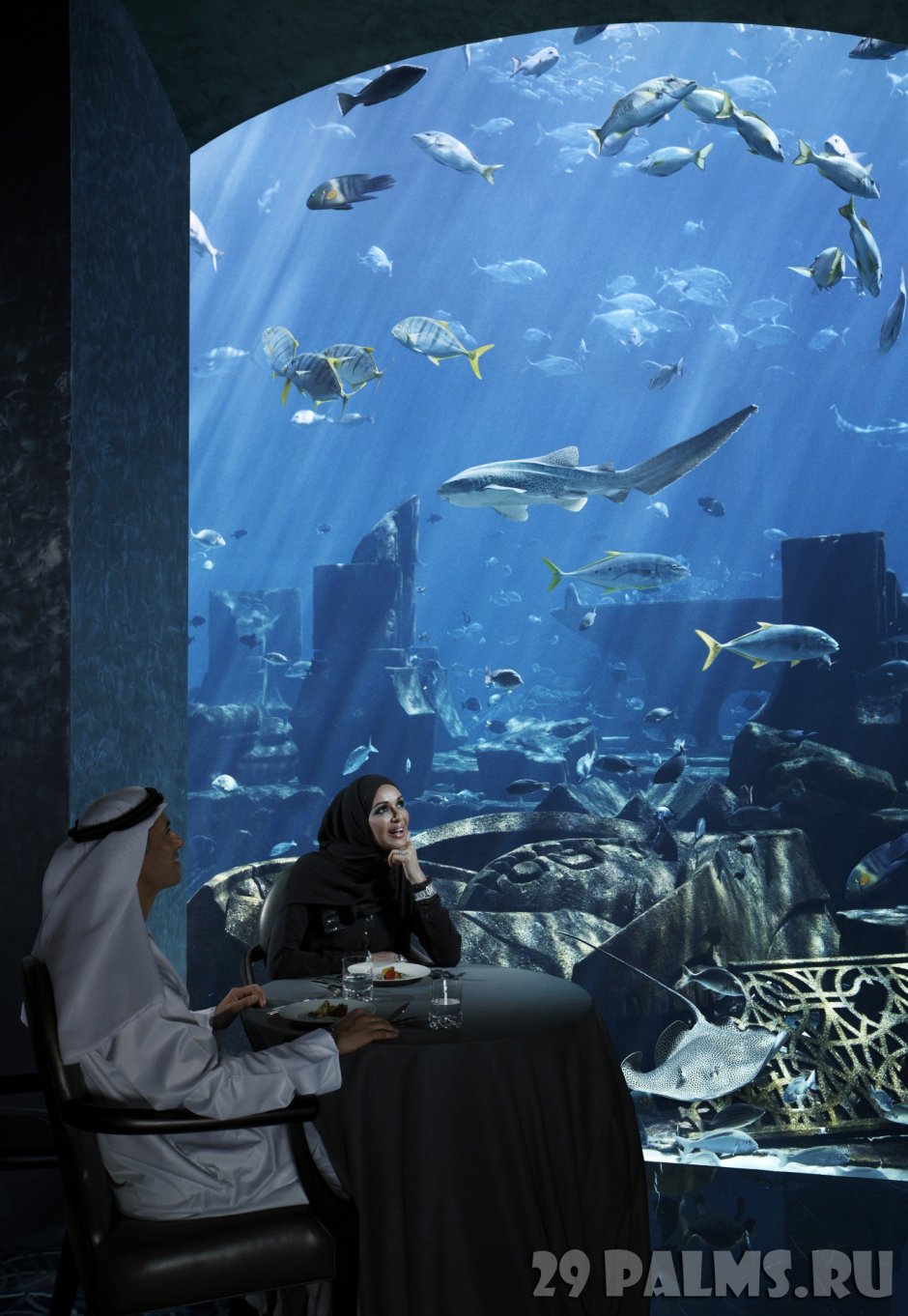Atlantis hotel dubai underwater rooms