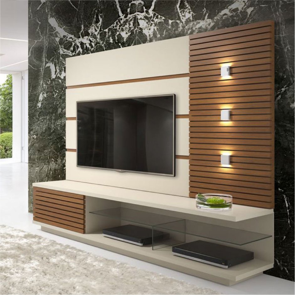Side wall design for living room