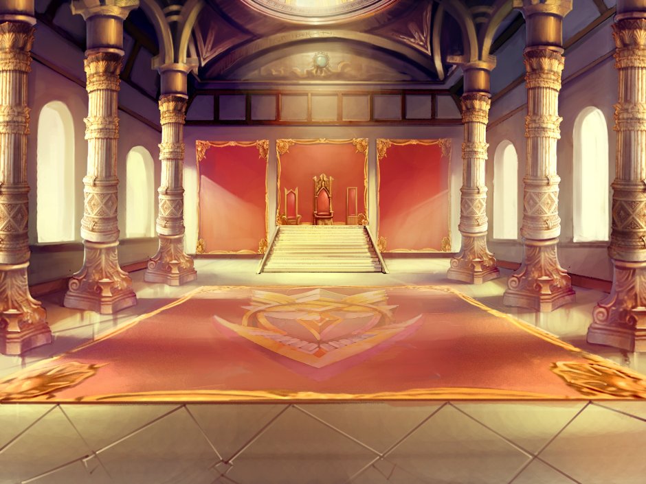 Gold Throne, red, dress, blond cg, bonito, magic, fantasy, gold, throne,  anime, HD wallpaper | Peakpx