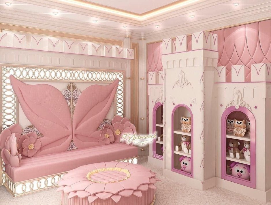 Pink princess room ideas