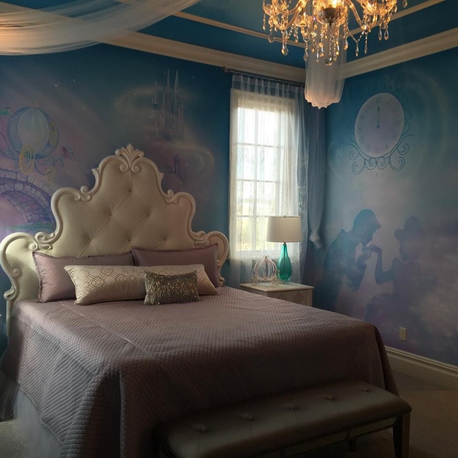 Cinderella castle hotel room