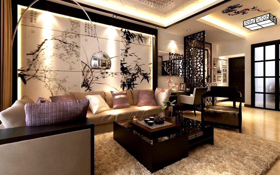Interior wall painting designs for living room