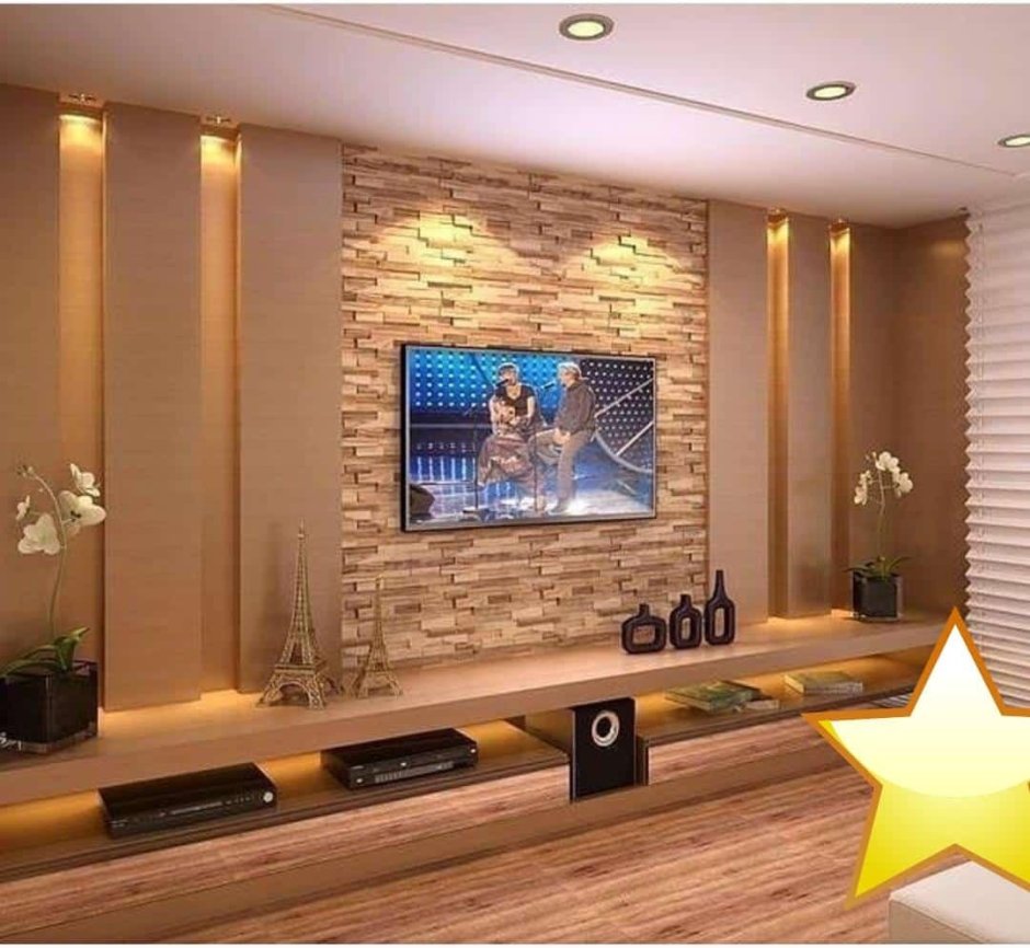 Living room tv cabinet interior design