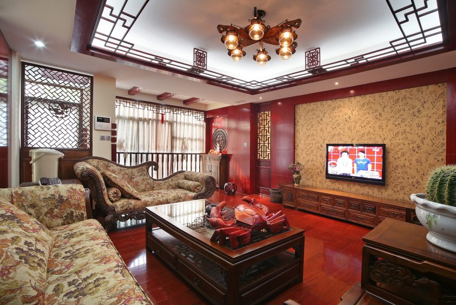 Traditional chinese study room