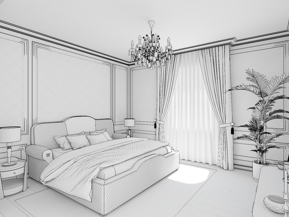 Bedroom Sketch designs, themes, templates and downloadable graphic elements  on Dribbble