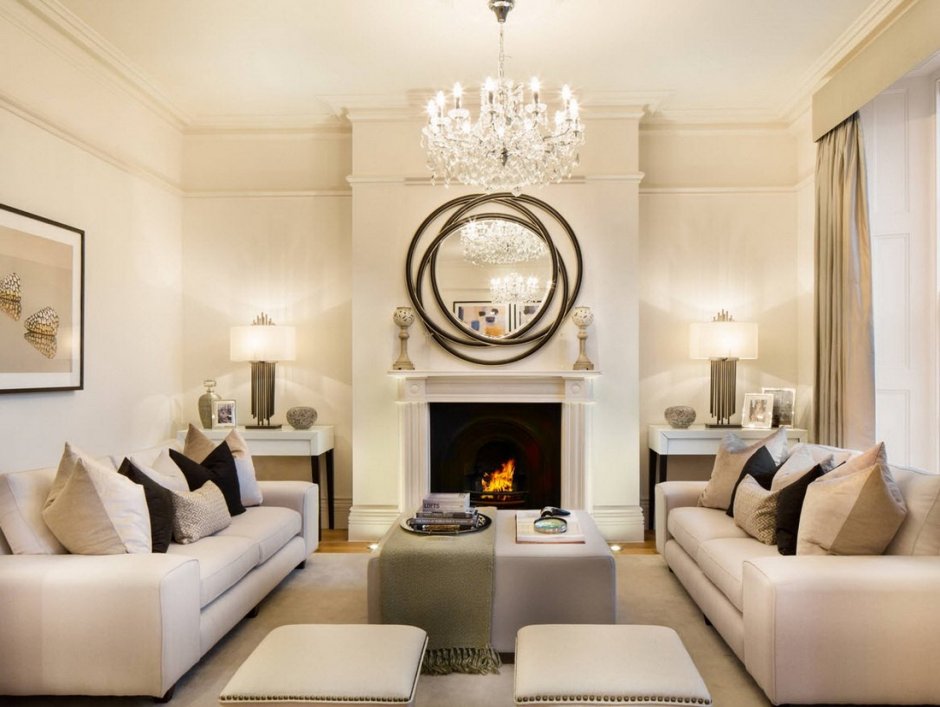 How to decorate luxury living room