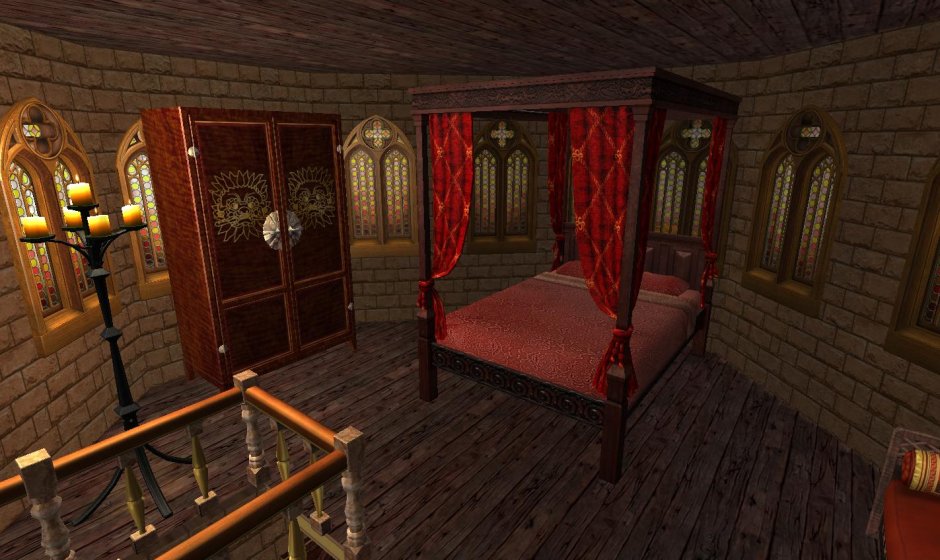 Sims medieval throne room