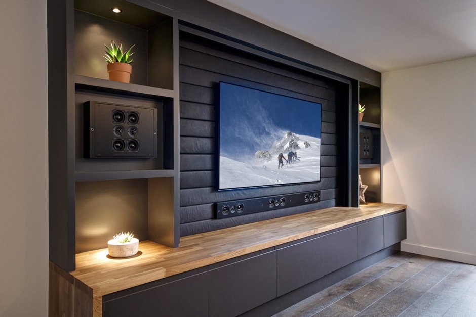 Living room tv rack design in nepal