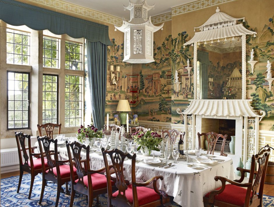 Malfoy manor dining room