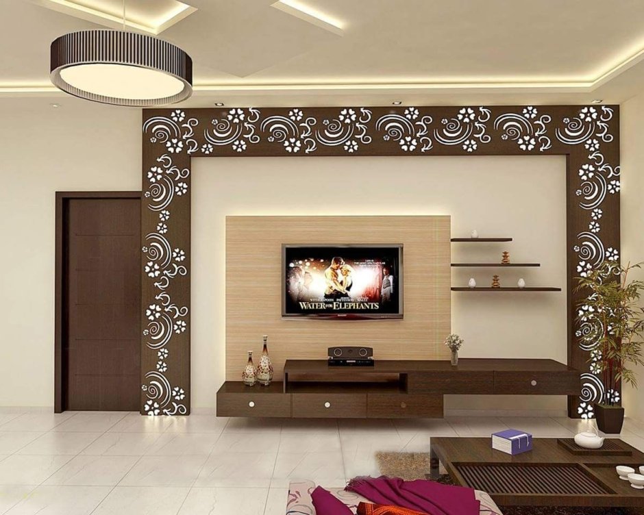 Niche design for living room