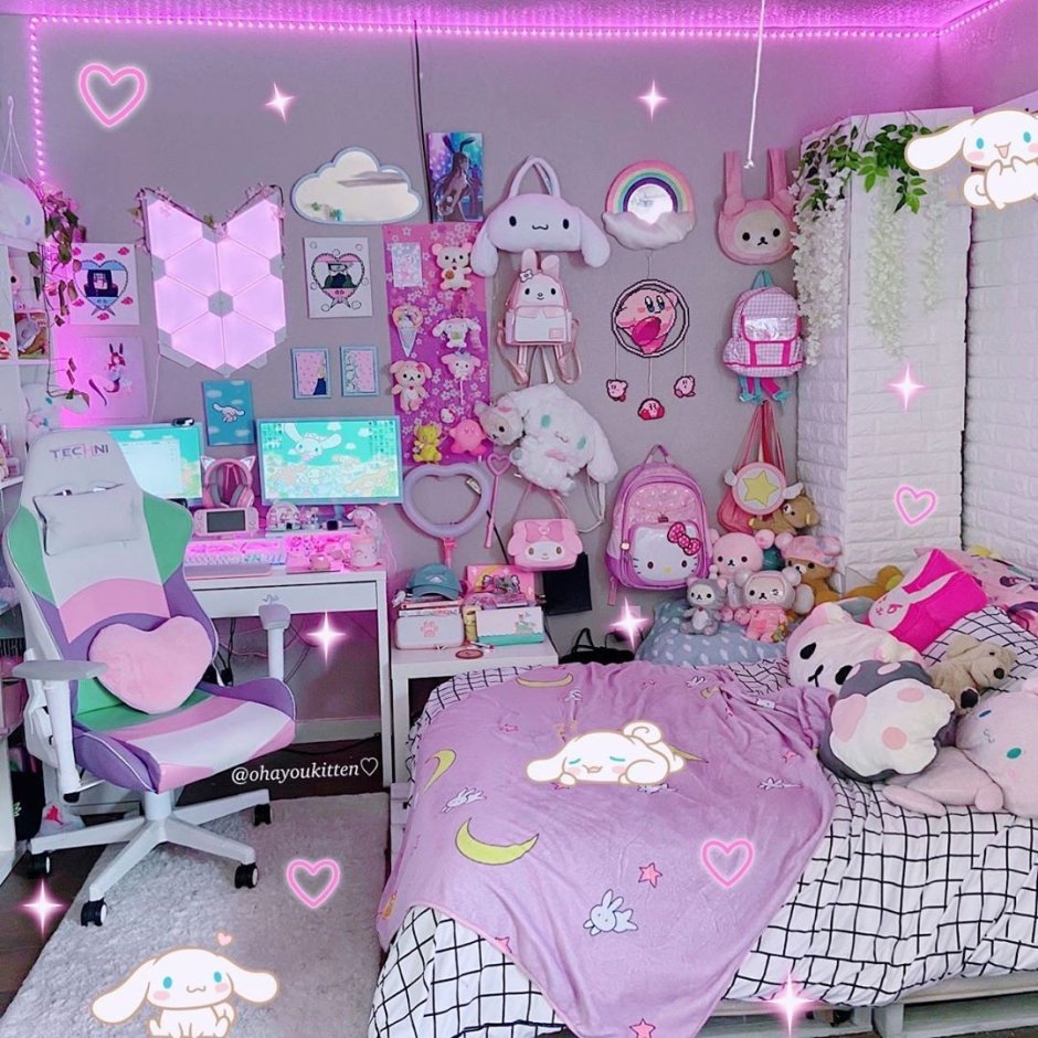 Cute anime rooms