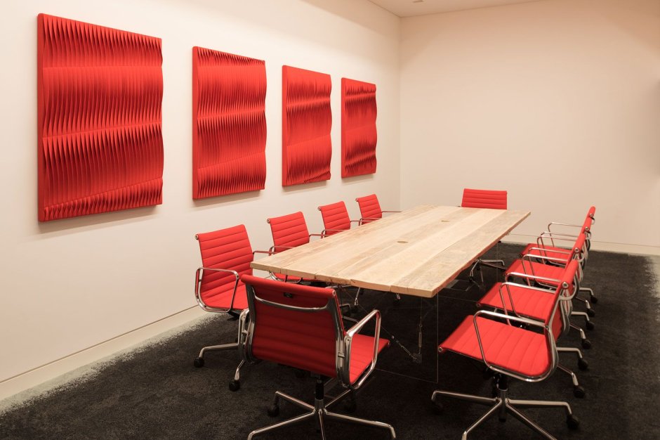 Conference room wall panels