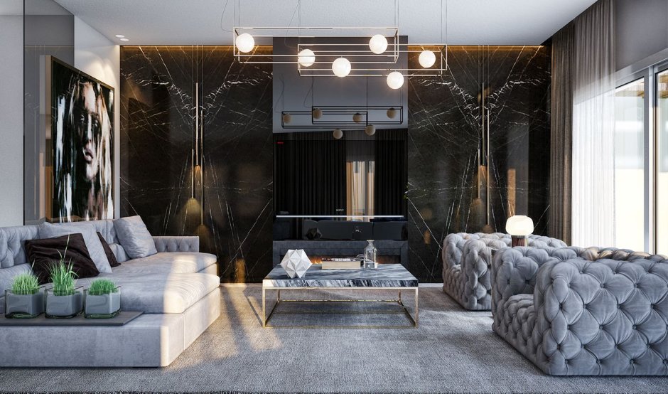 Behance interior design living room