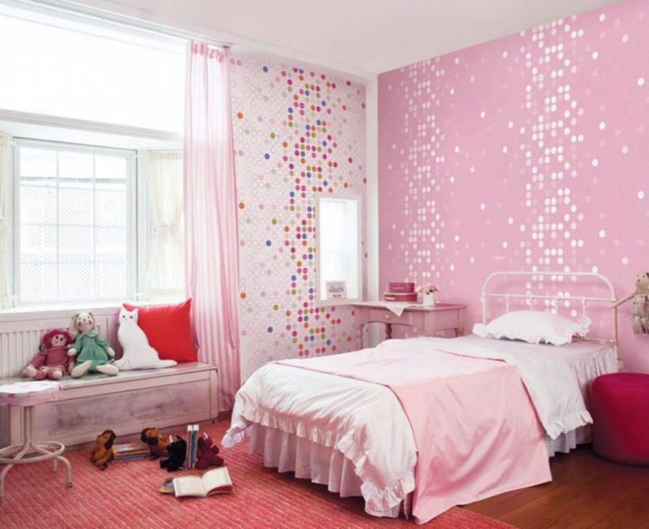 Baby pink room