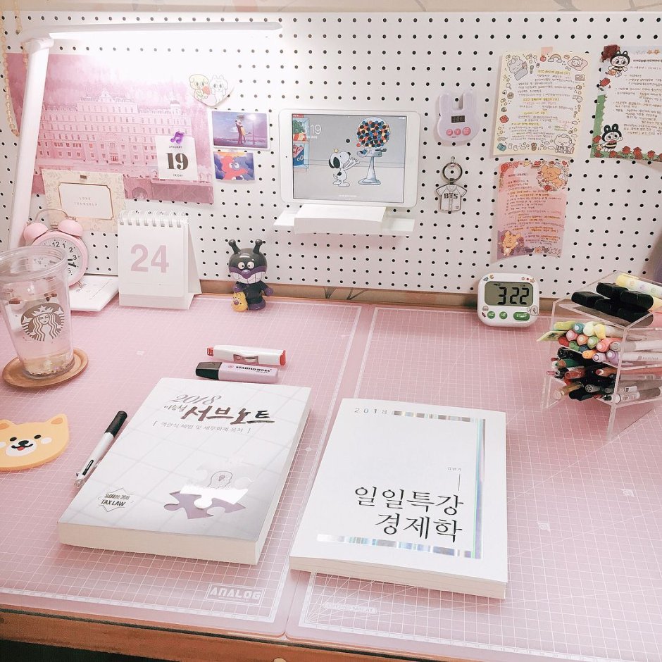 Aesthetic korean style room