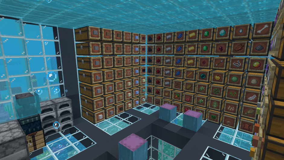 Minecraft chest room ideas