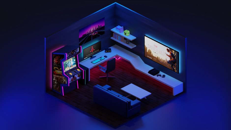 Couple gaming room ideas
