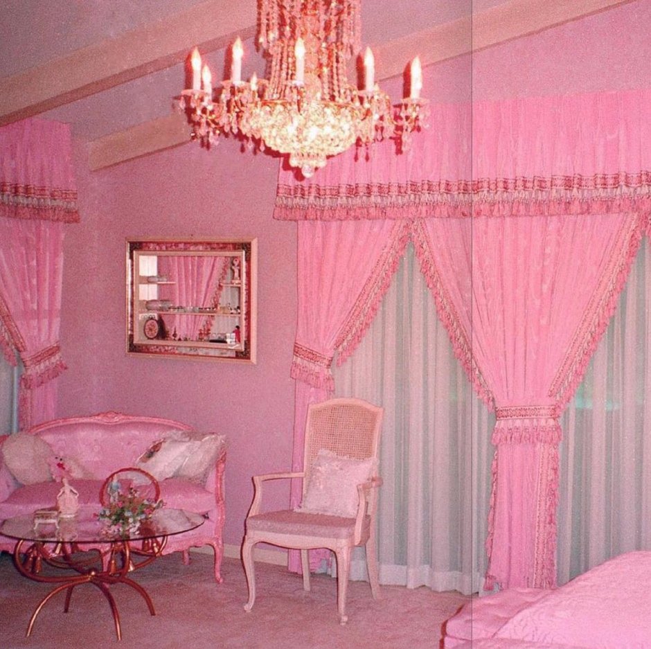 Fancy pink room