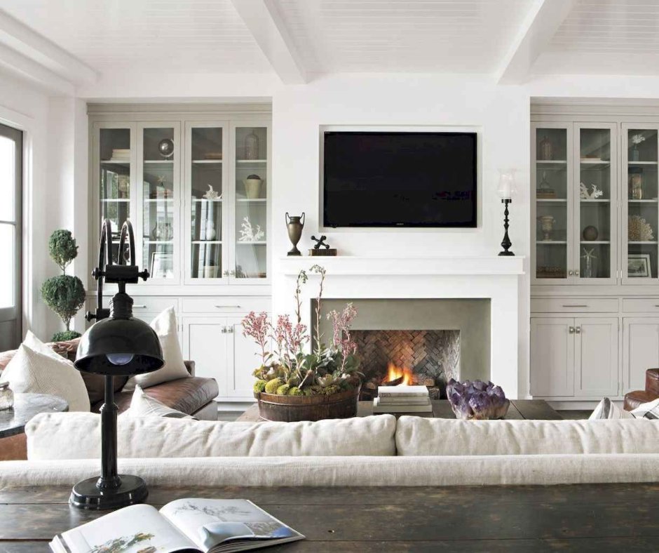 Living room layouts with corner fireplace