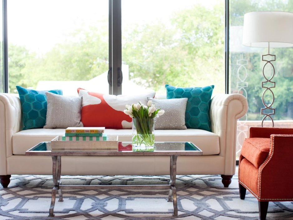Teal turquoise living room ideas