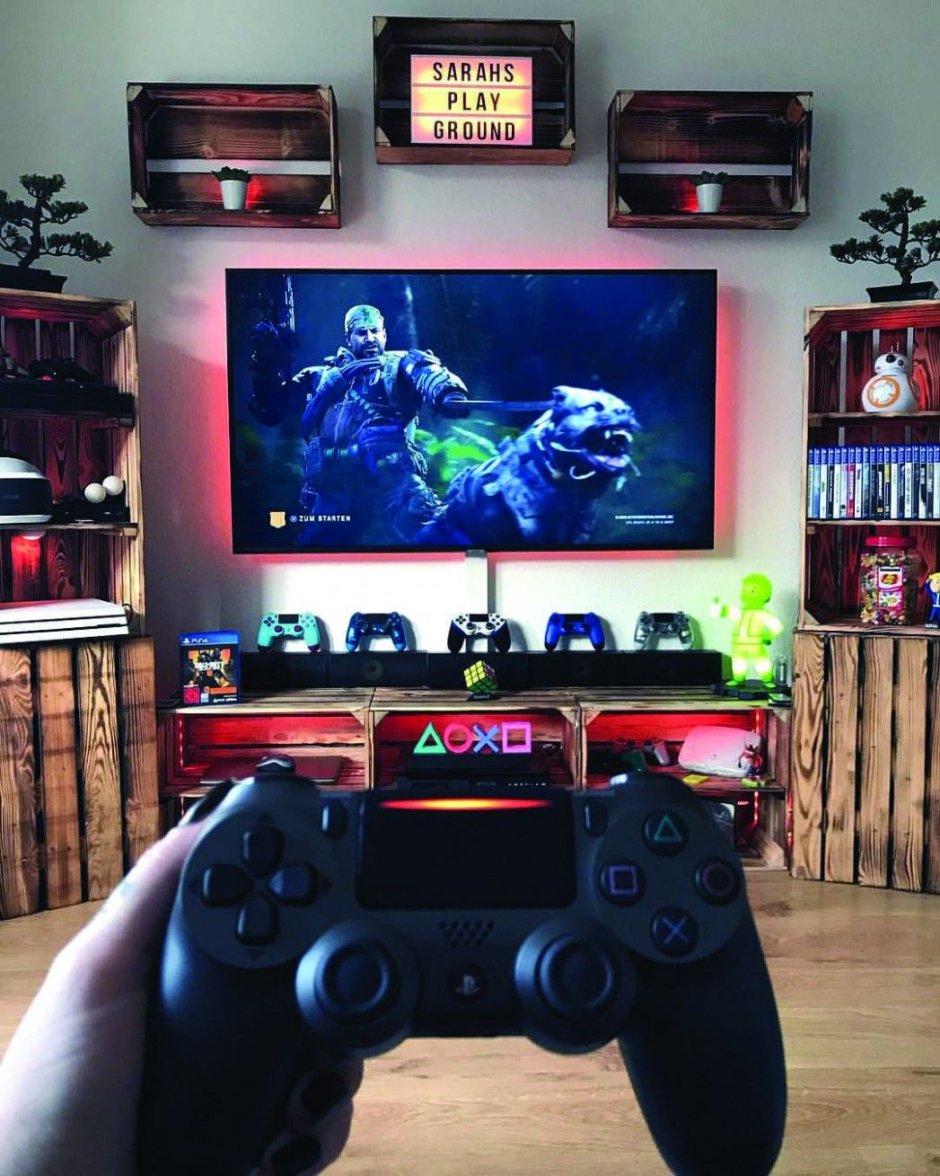 Playstation setup room