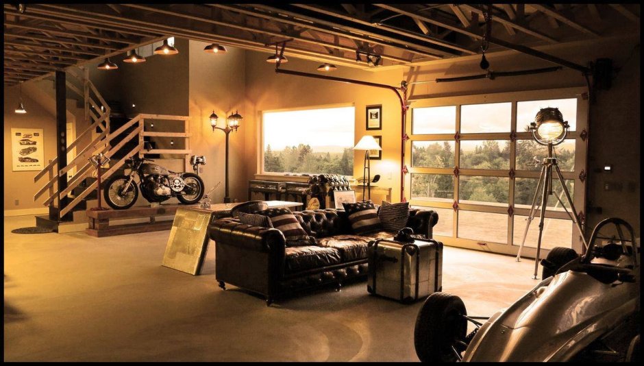 Garage gun room