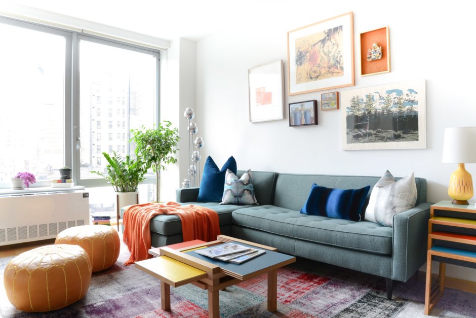 How to furnish a one room apartment