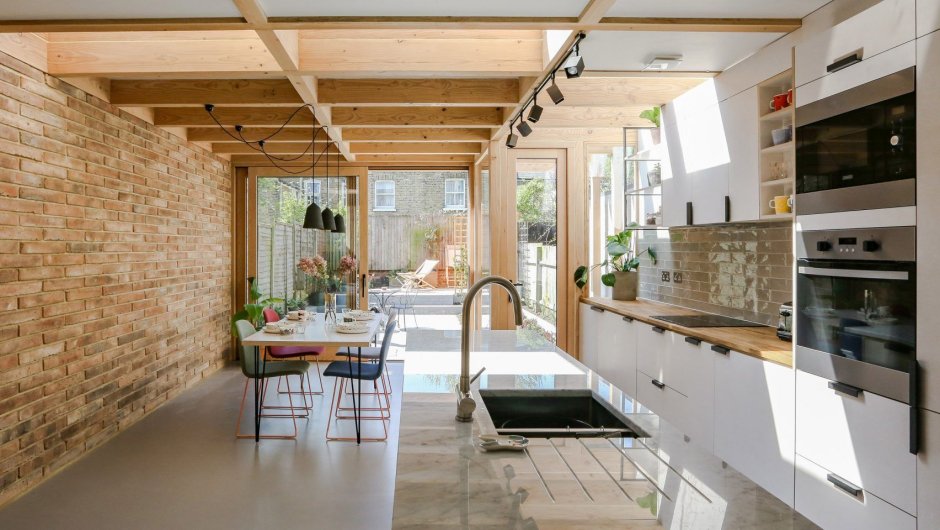 Terrace open kitchen