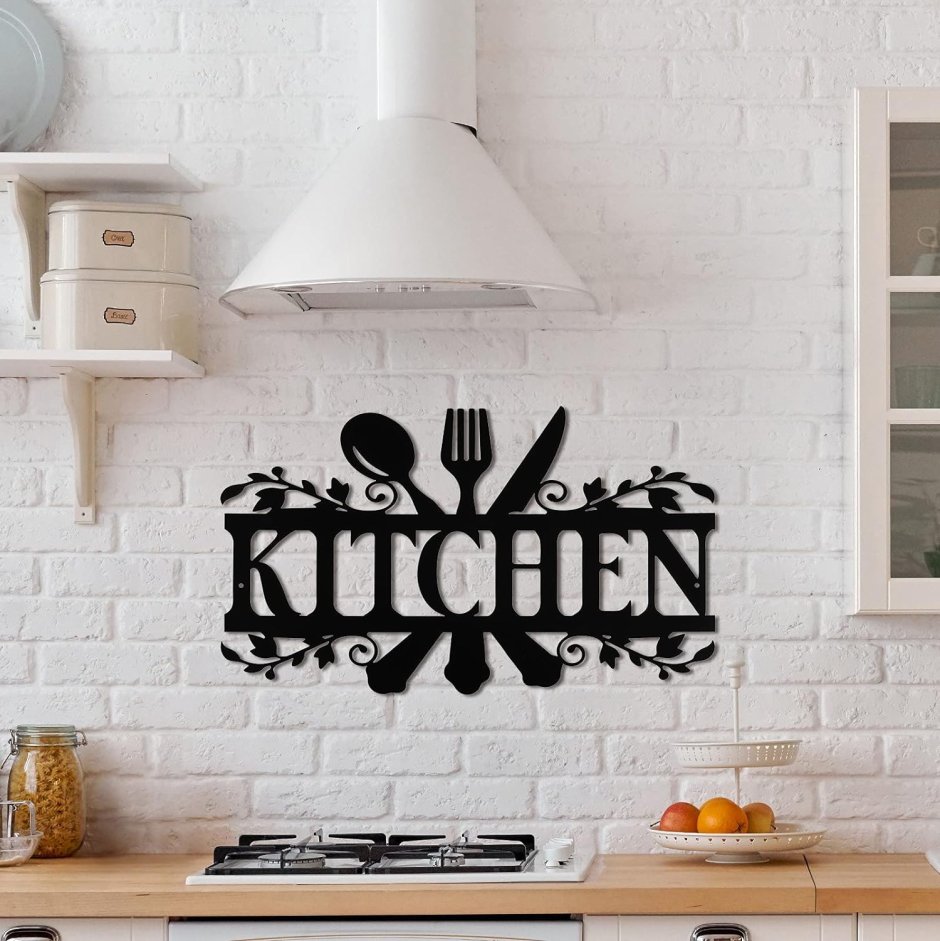 Signs for kitchen walls