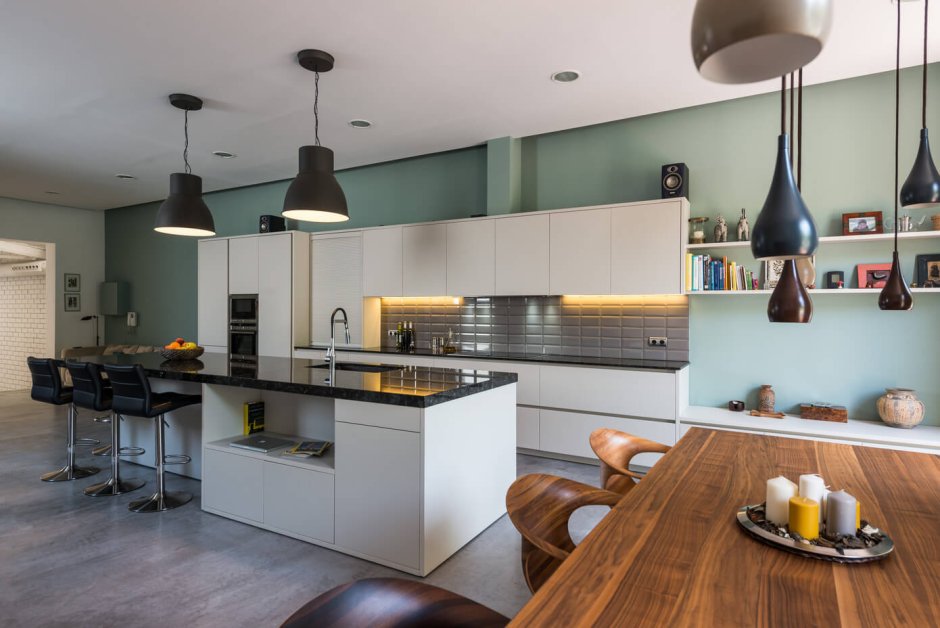 Loft in kitchen design