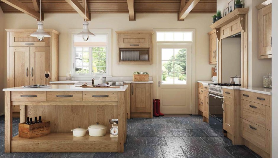Oak kitchen designs