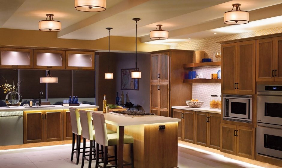 Recessed lighting kitchen