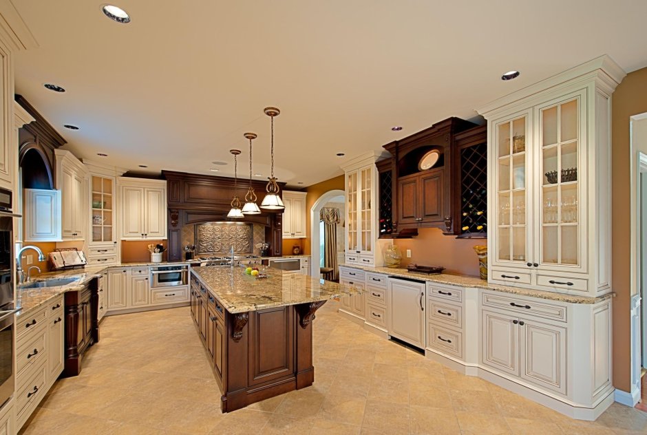 Luxury large kitchen