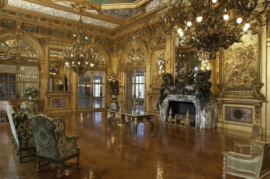 Marble house interior